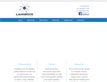 Tablet Screenshot of laimbock.cl